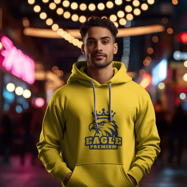 Mustard_Yellow_Cotton_Eagle_Hoodies_For_Men_&_Women