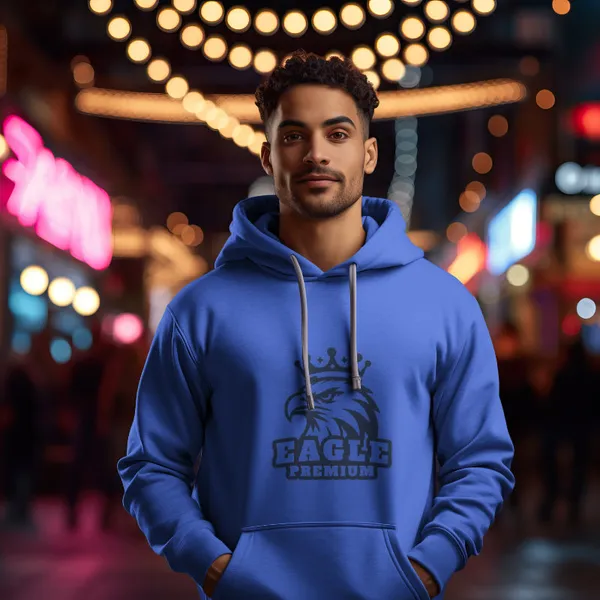 Blue_Cotton_Eagle_Hoodies_For_Men_&_Women
