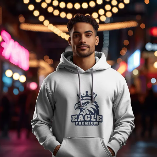 White_Cotton_Eagle_Hoodies_For_Men_&_Women
