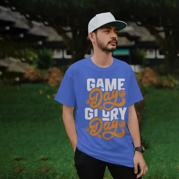 Blue_Cotton_Game_Day_Glory_Day_T-Shirts_For_Men_&_Women