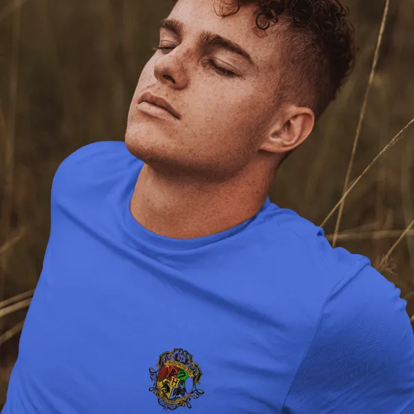 Blue_Stylish_Cotton_T-Shirt_For_Men_&_Women