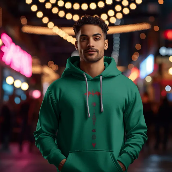 Green_Stylish_Cotton_Hoodies_For_Men_&_Women