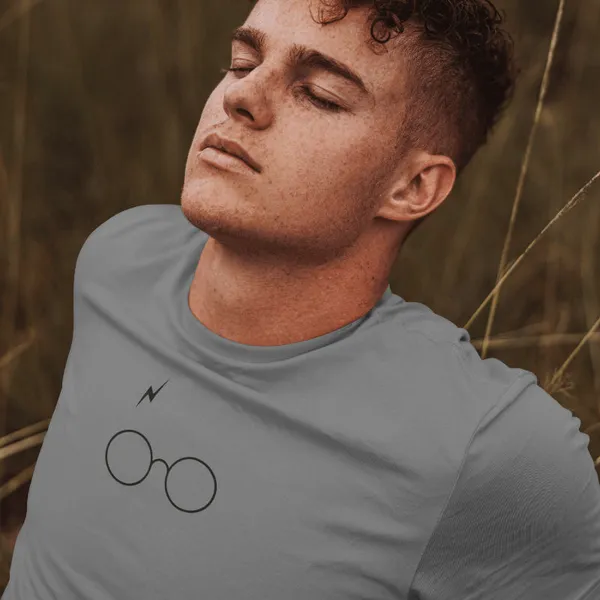 Grey_Stylish_Cotton_T-Shirt_For_Men_&_Women