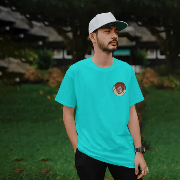 Aqua_Stylish_Cotton_T-Shirt_For_Men_&_Women