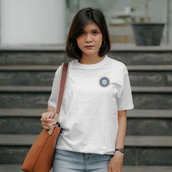 White_Stylish_Cotton_T-Shirt_For_Men_&_Women