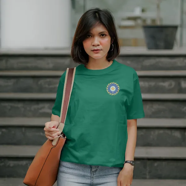 Green_Stylish_Cotton_T-Shirt_For_Men_&_Women