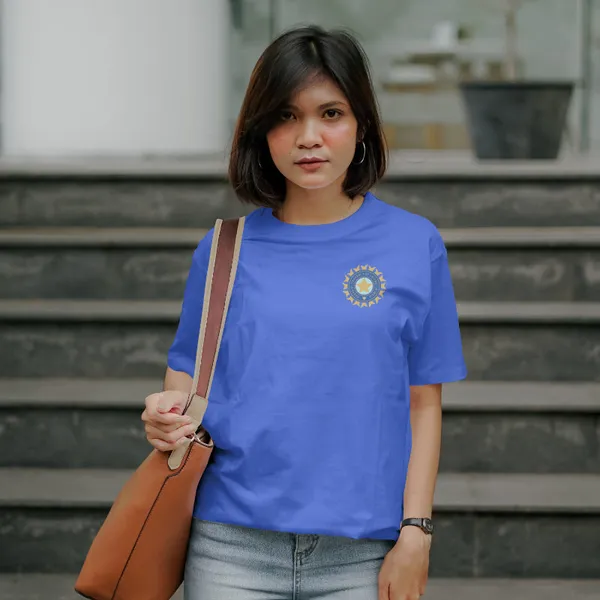 Blue_Stylish_Cotton_T-Shirt_For_Men_&_Women