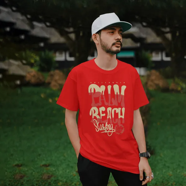 Red_Stylish_Cotton_T-Shirt_For_Men_&_Women