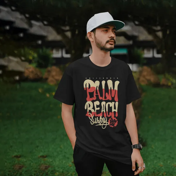 Black_Stylish_Cotton_T-Shirt_For_Men_&_Women