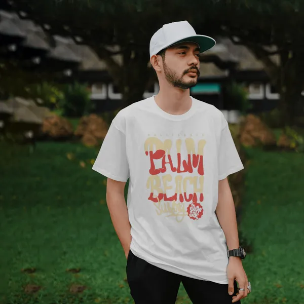 White_Stylish_Cotton_T-Shirt_For_Men_&_Women