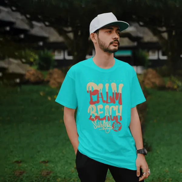 Aqua_Stylish_Cotton_T-Shirt_For_Men_&_Women