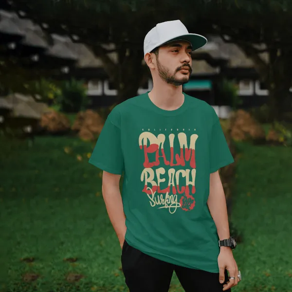 Green_Stylish_Cotton_T-Shirt_For_Men_&_Women