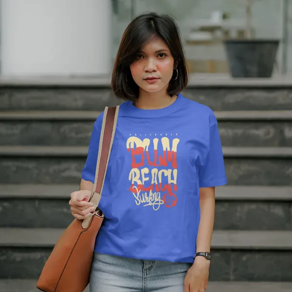 Blue_Stylish_Cotton_T-Shirt_For_Men_&_Women