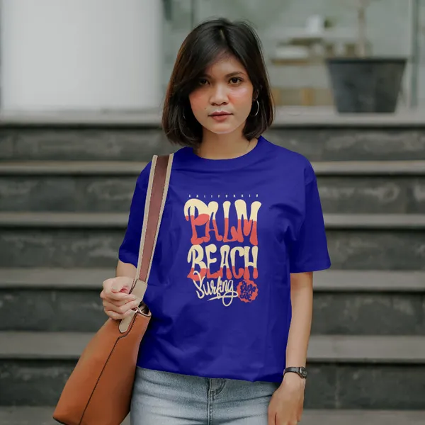 Navy_Stylish_Cotton_T-Shirt_For_Men_&_Women