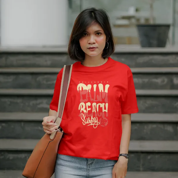 Red_Stylish_Cotton_T-Shirt_For_Men_&_Women