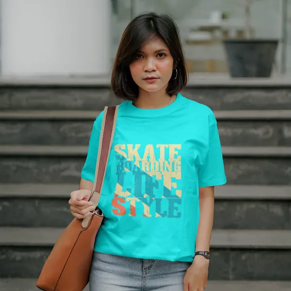 Aqua_Stylish_Cotton_T-Shirt_For_Men_&_Women