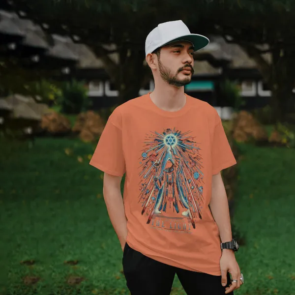 Coral_Cotton_The_Light_T-Shirts_For_Men_&_Women