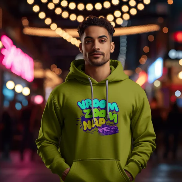 Olive_Green_Cotton_Vroom_Zoom_Nap_Hoodies_For_Men_&_Women