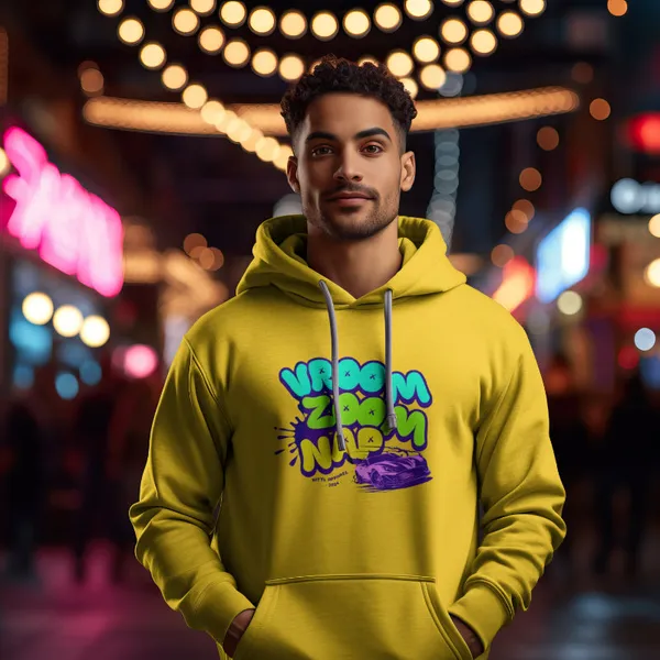 Mustard_Yellow_Cotton_Vroom_Zoom_Nap_Hoodies_For_Men_&_Women