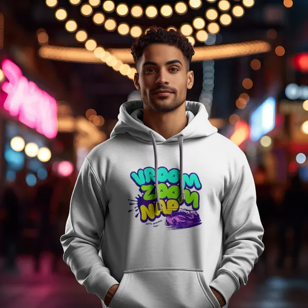 White_Cotton_Vroom_Zoom_Nap_Hoodies_For_Men_&_Women