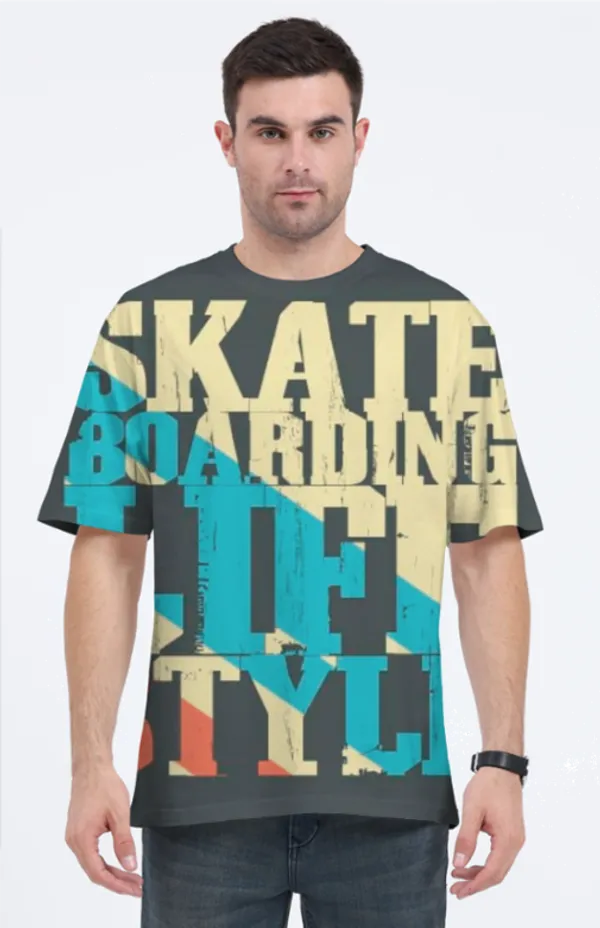 Multicolor_Stylish_Cotton_T-Shirt_For_Men_&_Women