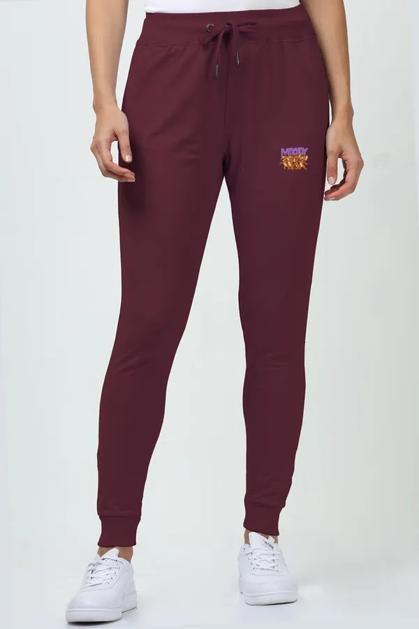 Maroon_Stylish_Cotton_Joggers_For_Men_&_Women