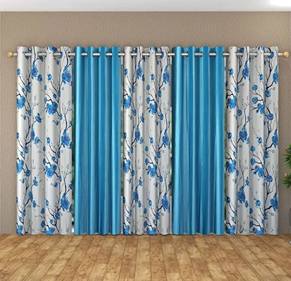 Galaxy_Home_Decor_Printed_Curtains,Pack_of_5,Aqua
