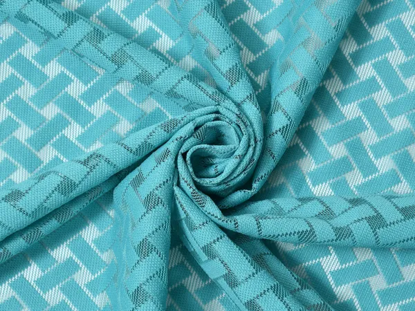 Galaxy_Home_Decor_Transparent_Cross_Net_Design_Sheer_Curtains,Pack_of_2,_Aqua