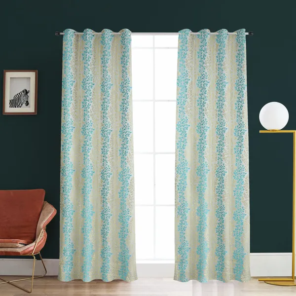 Galaxy_Home_Decor_Jacquard_Fabric_Curtains,_Pack_of_2,_Aqua