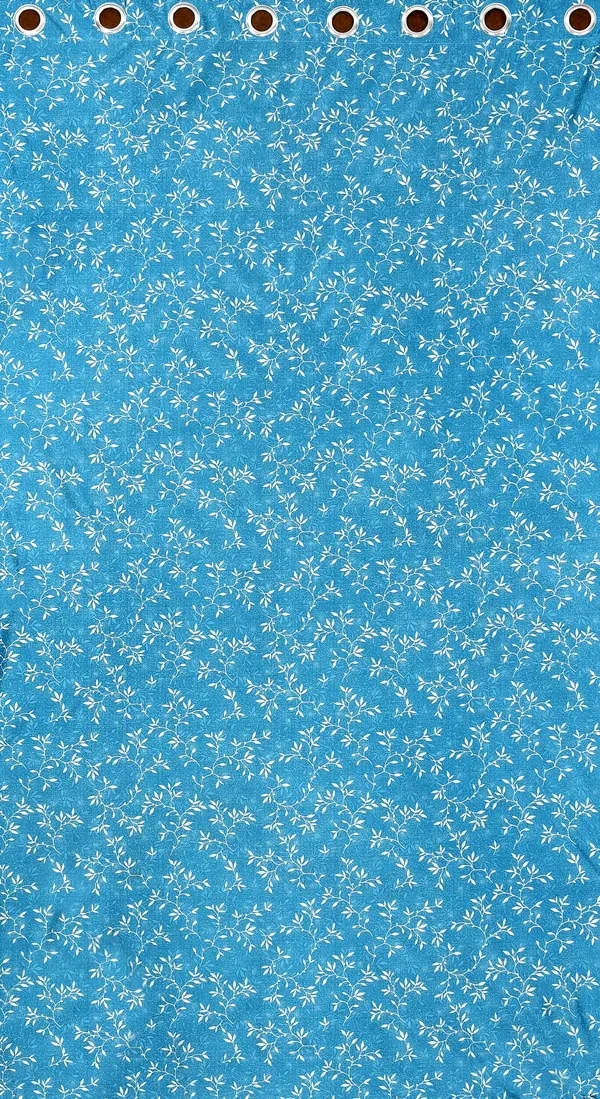 Galaxy_Home_Decor_Floral_Printed_Curtains,Pack_of_2,Aqua