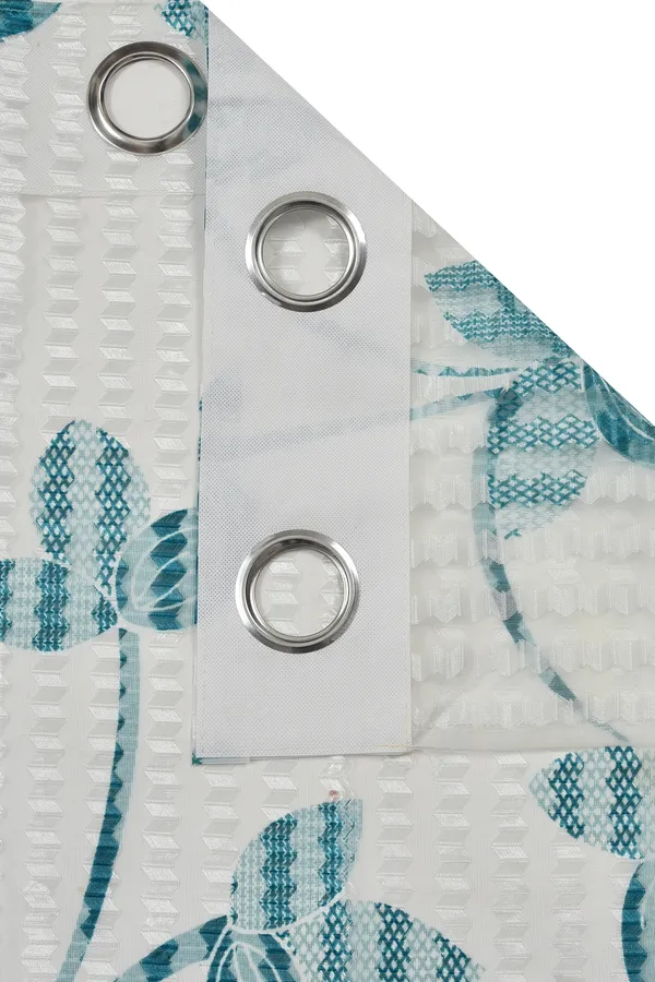 Galaxy_Home_Decor_Transparent_Net_Curtains,Pack_of_2,Aqua