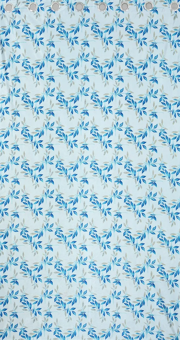 Galaxy_Home_Decor_Floral_Printed_Curtains,Pack_of_2,_Aqua