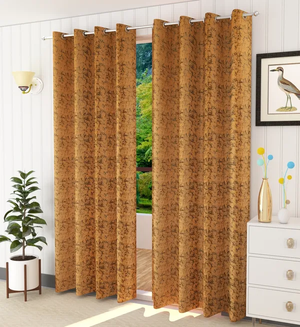 Galaxy_Home_Decor_Printed_Curtains,Pack_of_2,Beige