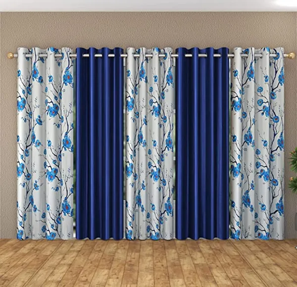 Galaxy_Home_Decor_Printed_Curtains,Pack_of_5,Blue