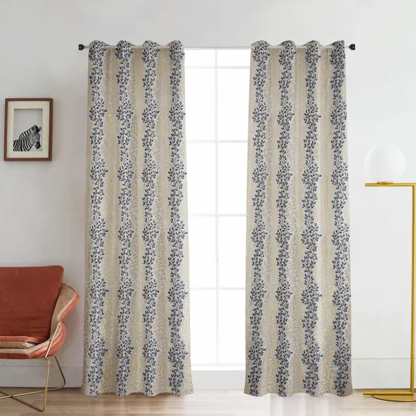 Galaxy_Home_Decor_Jacquard_Fabric_Curtains,_Pack_of_2,_Blue