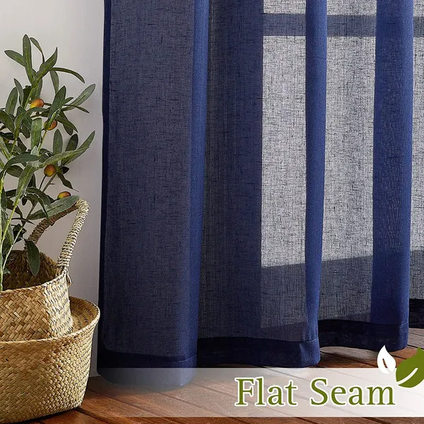 Galaxy_Home_Decor_Solid_Transparent_Curtains,_Pack_of_2_,Blue