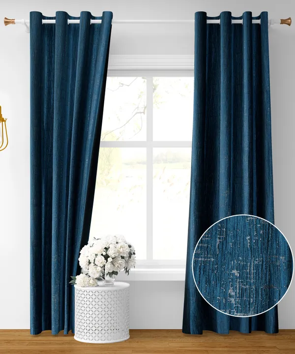 Galaxy_Home_Decor_Solid_Curtains,Pack_of_2,Blue