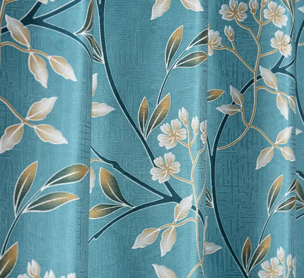 Galaxy_Home_Decor_Floral_Printed_Curtains,Pack_of_2,Blue