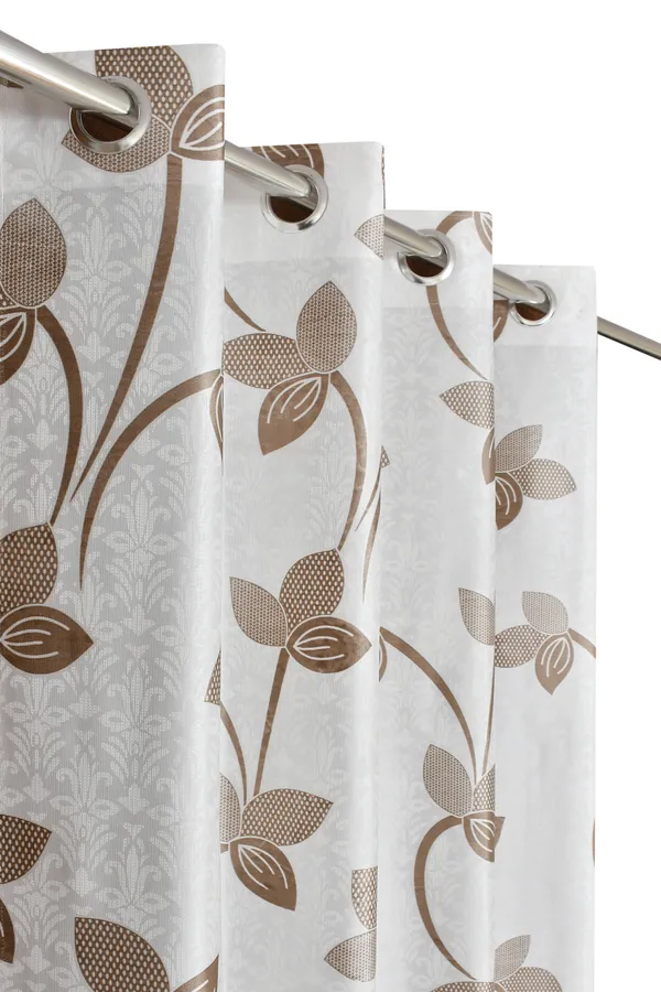 Galaxy_Home_Decor_Printed_Curtains,Pack_of_3,Brown