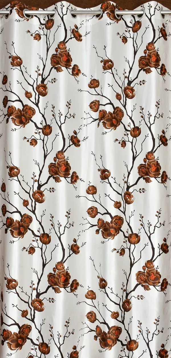 Galaxy_Home_Decor_Printed_Curtains,Pack_of_4,Brown