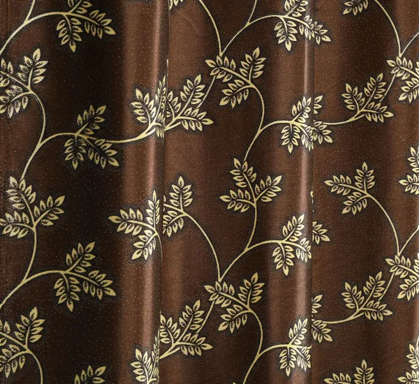 Galaxy_Home_Decor_Floral_Printed_Curtains,Pack_of_2,Brown