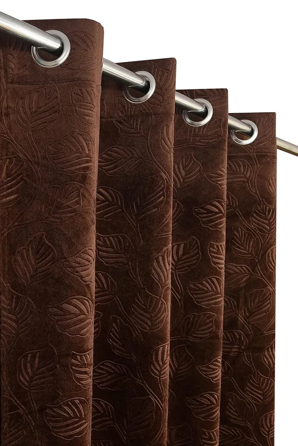Galaxy_Home_Decor_Velvet_Curtains,_Pack_of_2,_Brown