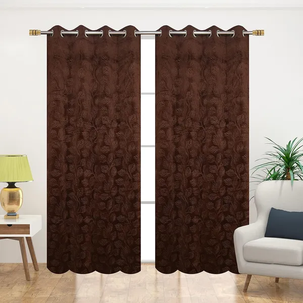 Galaxy_Home_Decor_Velvet_Curtains,_Pack_of_2,_Brown