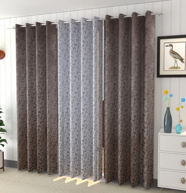 Galaxy_Home_Decor_Velvet_Printed_Curtains,_Pack_of_3,_Brown&White