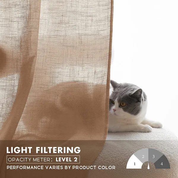 Galaxy_Home_Decor_Solid_Transparent_Curtains,_Pack_of_2_,Chocolate