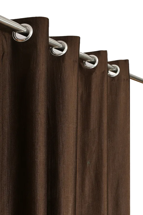 Galaxy_Home_Decor_Floral_Printed_Curtains,Pack_of_3,Coffee
