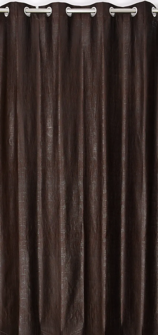 Galaxy_Home_Decor_Solid_Curtains,Pack_of_2,Coffee