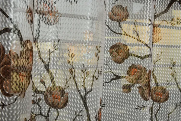 Galaxy_Home_Decor_Transparent_Net_Curtains,_Pack_of_2,_Coffee