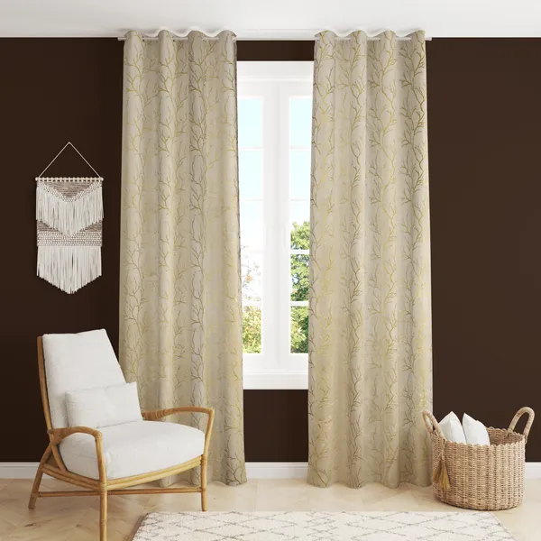 Galaxy_Home_Decor_Printed_Curtains,Pack_of_2,Cream