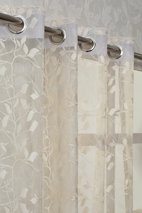 Galaxy_Home_Decor_Transparent_Leaves_Net_Design_Sheer_Curtains,_Pack_of_2,_Cream